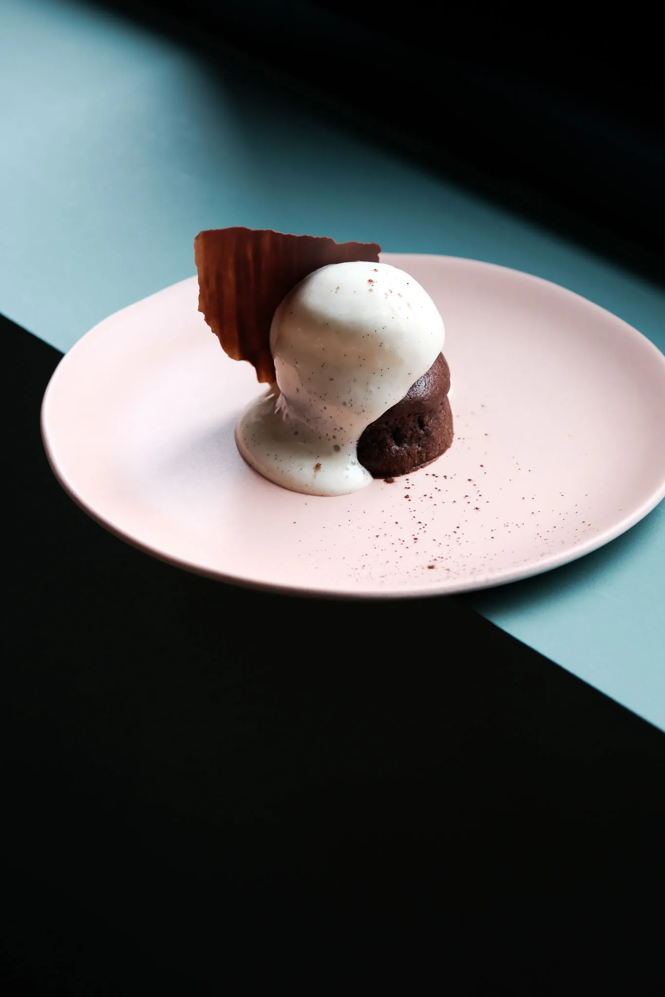 Tout chocolat, moelleux au cœur coulant